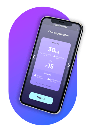 A mobile eSIM App view of Lifecycle Softwares eSim Connector Solution Application for Telcos, MVNOs, Digital, Travel or Communication Services