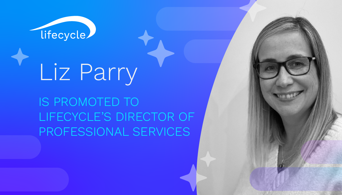 Lifecycle promotes Liz Parry as Director of Professional Services!