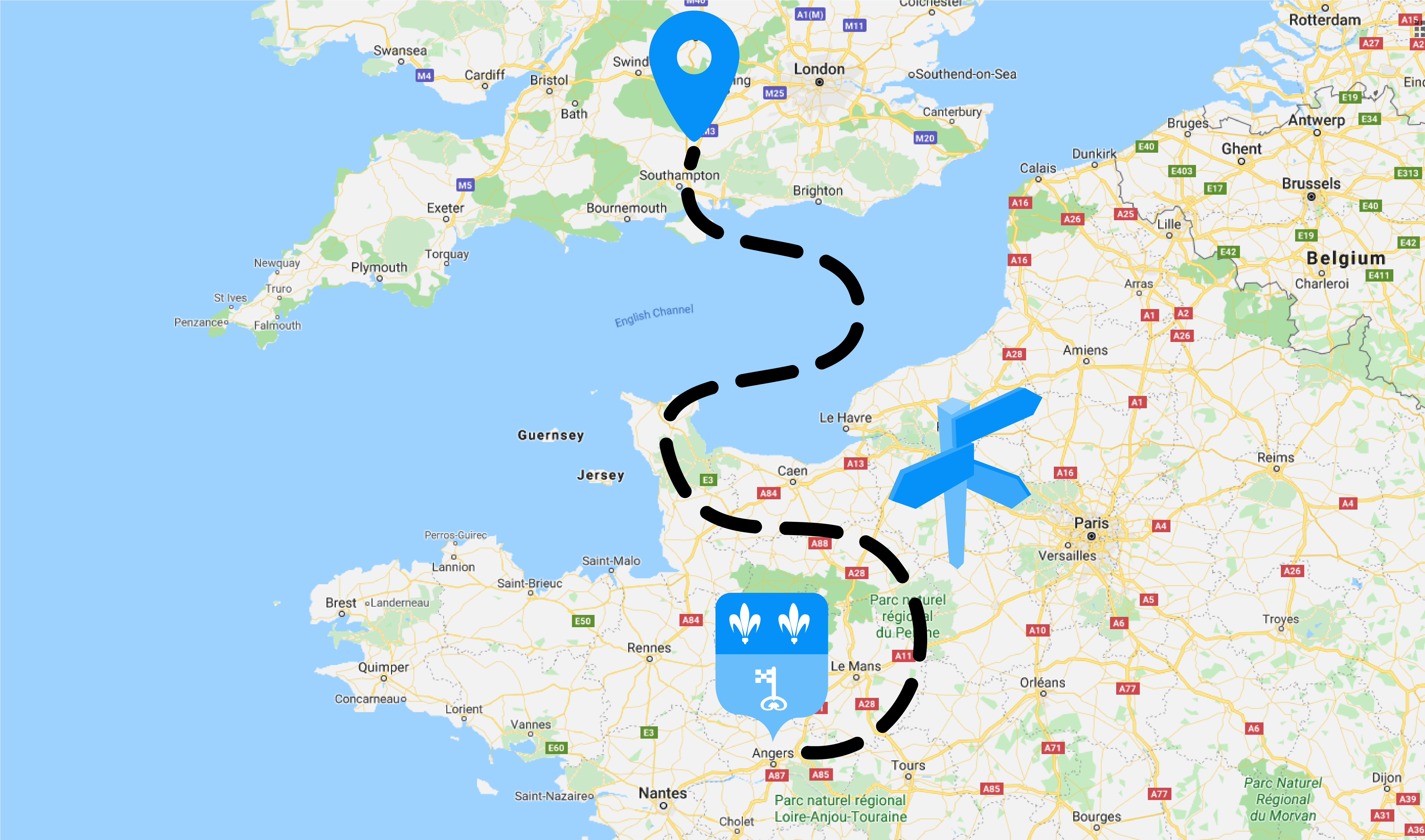 Employees charity 'race' to Angers