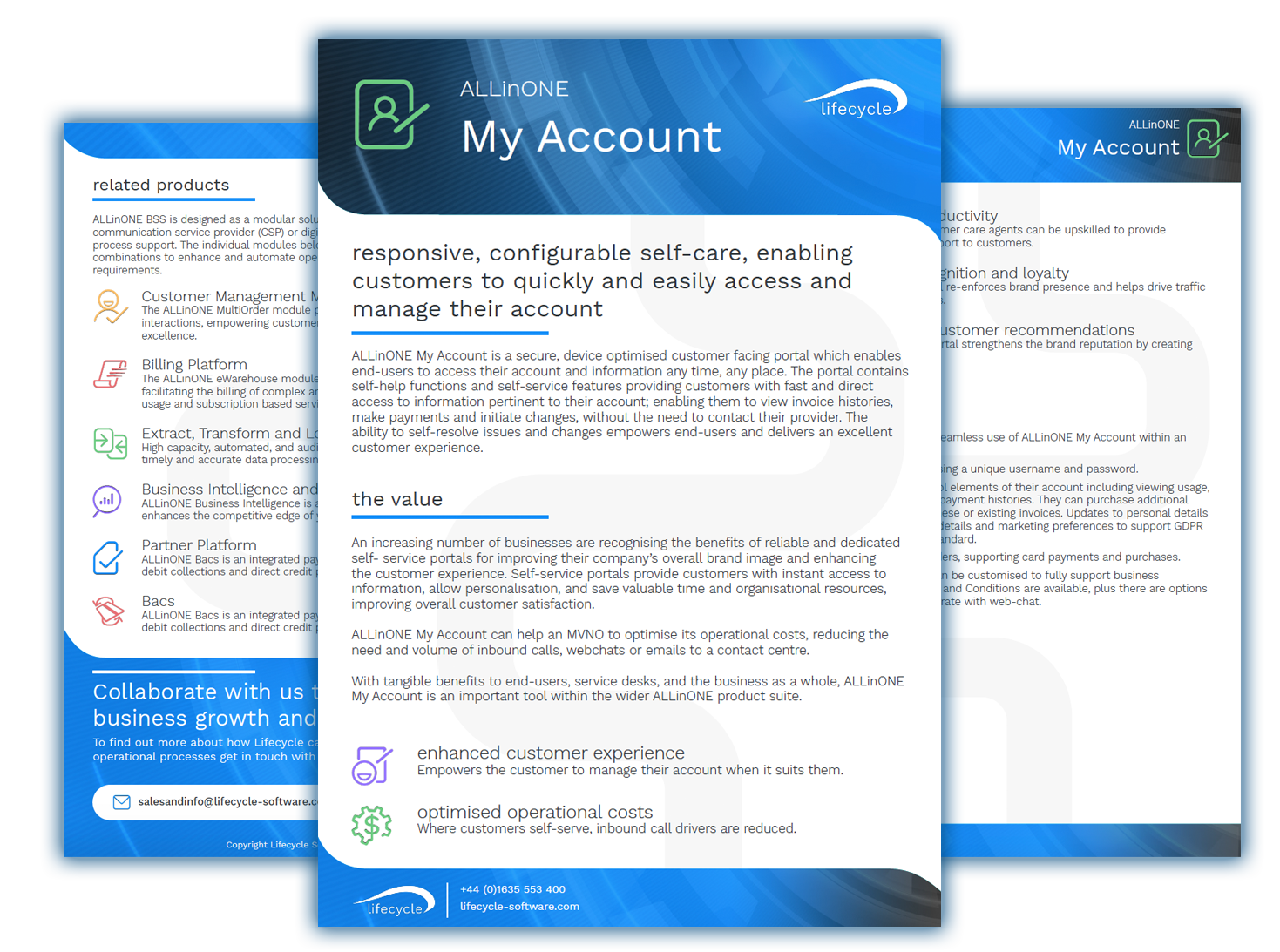 My Account Preview