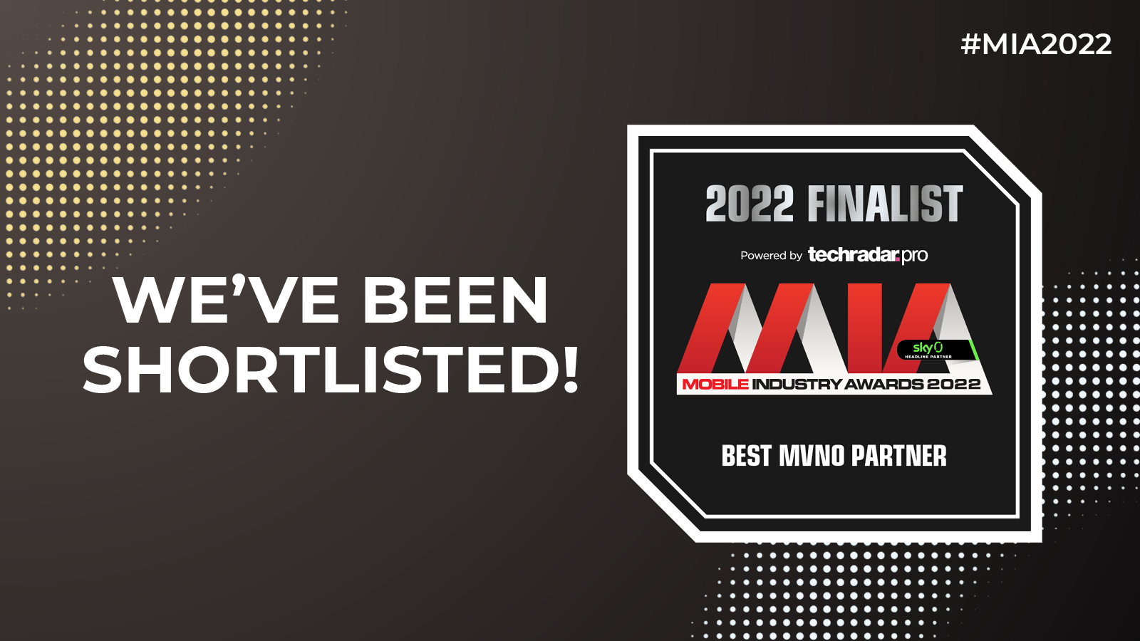 Lifecycle Software shortlisted in the MIA awards 2022
