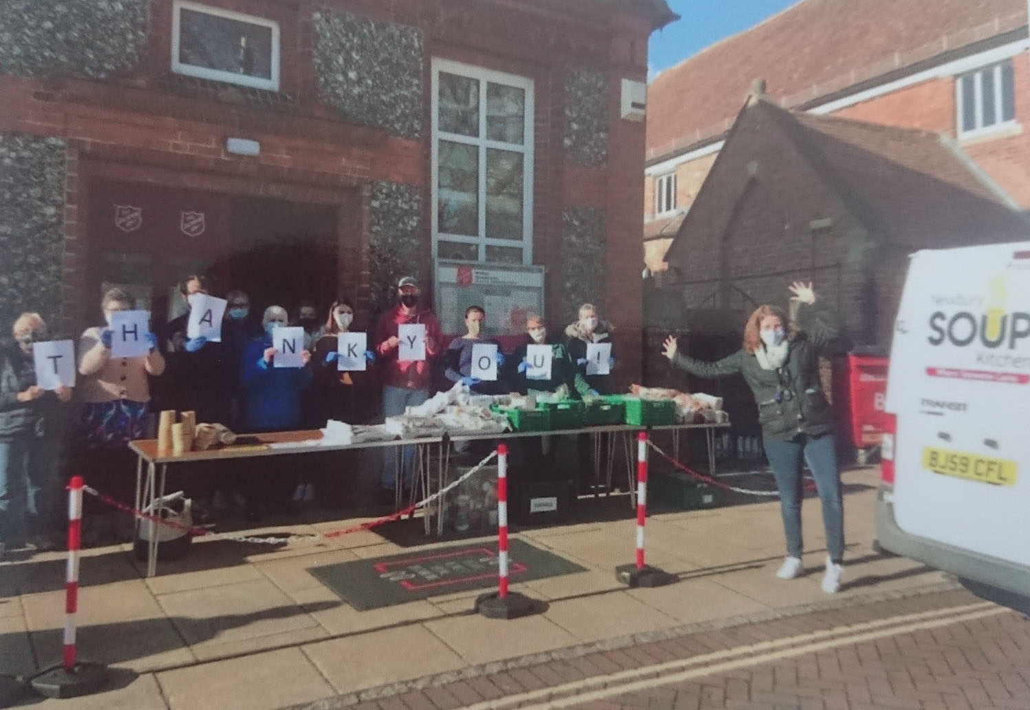 Lifecycle raises £590 for Newbury Soup Kitchen